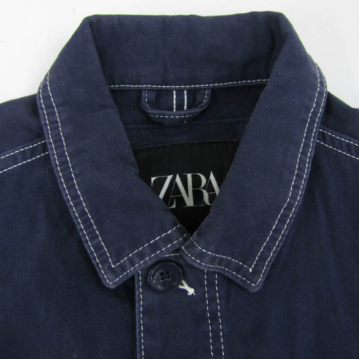 ザラ カバーオール ジャケット ブルゾン アウター メンズ S