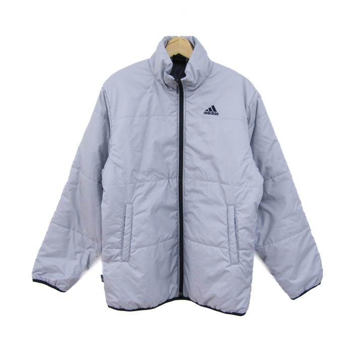 adidas メンズジャケット L グレー