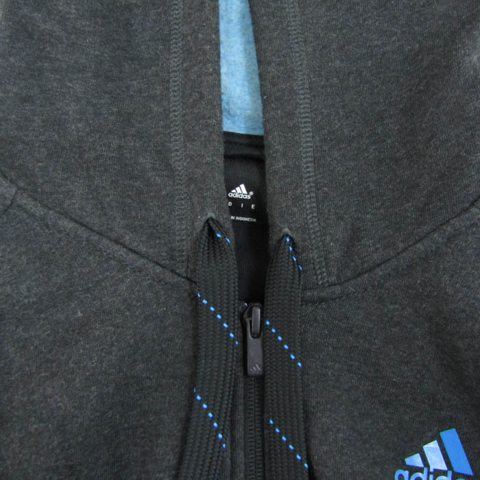 adidas メンズ ジップアップパーカー O グレー新品 ☆在庫処分★ アディダス パーカー トップス ジップアップ スウェット 裏起毛