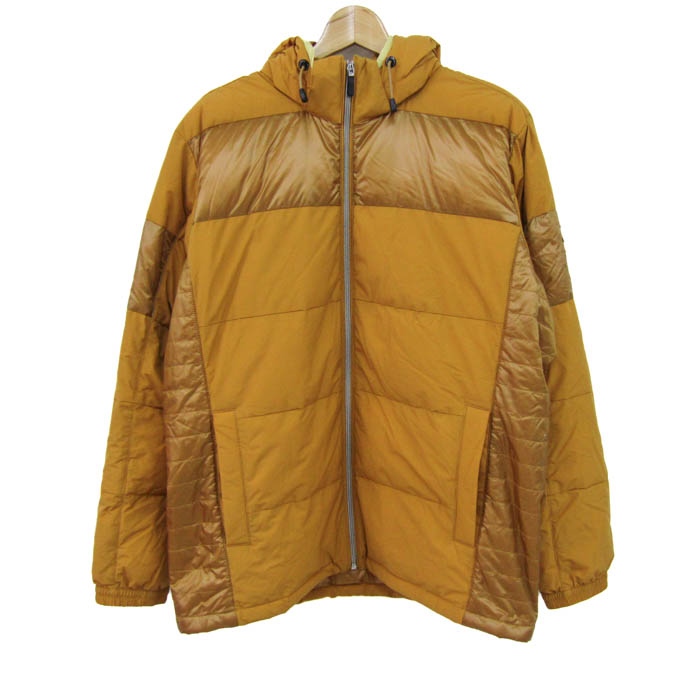 マンシングウェア 大きいサイズ 3L ヘリンボーン柄 ダウンジャケット