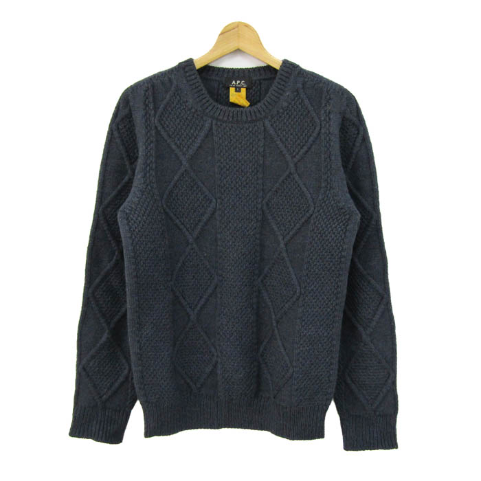 2018AW美品】A.P.C. ニット セーター ネイビー M A.P.C. APC