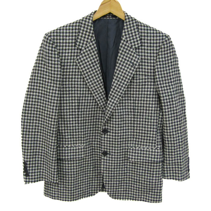 H226*DAKS ダックス☆ジャケット☆ブルゾン☆紺ネイビー☆チェック柄☆7. 新作｜全商品｜DAKS（ダックス）公式オンラインショップ