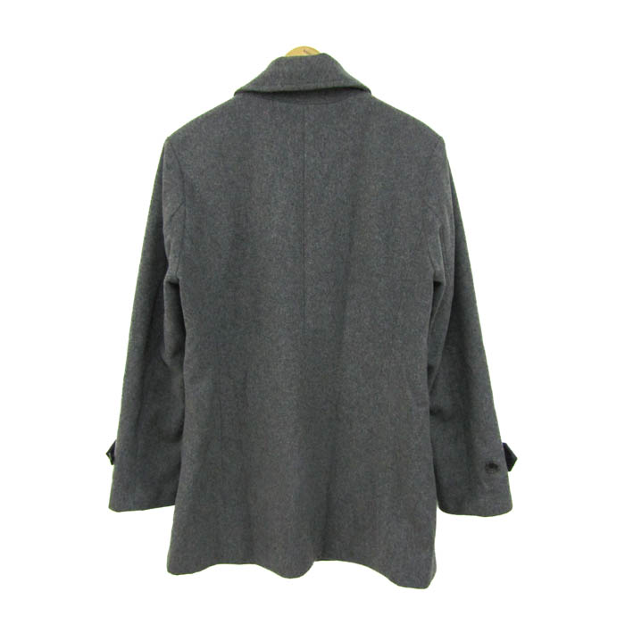 アーバンリサーチ グレー フード付き コート エアリーウールフード