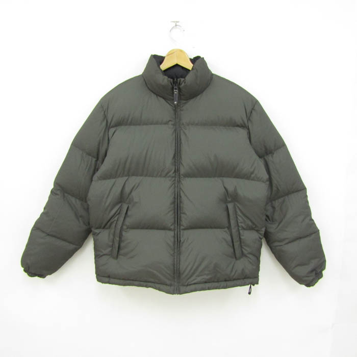 ユニクロ ダウンジャケット ジャンパー アウター リバーシブル メンズ