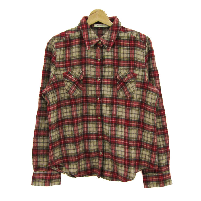 マダムトモコ 長袖シャツ トップス リネン100% イタリア製生地 未使用  