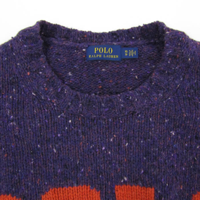ポロラルフローレン セーター トップス 長袖 メランジニット カシミヤ  