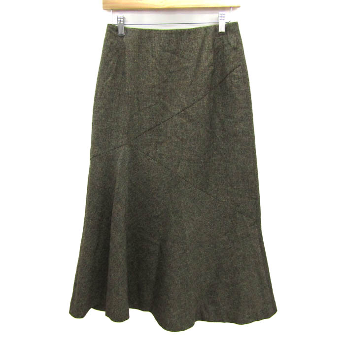 クミキョク スカート ボトムス ギャザー ドット柄 日本製