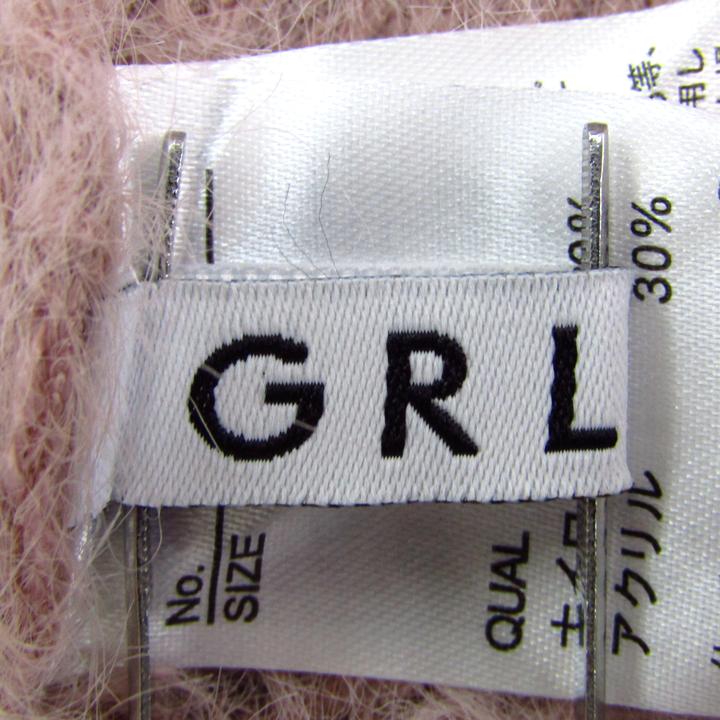 グレイル カーディガン トップス 長袖 レディース Fサイズ ホワイト GRAIL グレイル フェザーニットカーディガン 長袖 ボレロ トップス