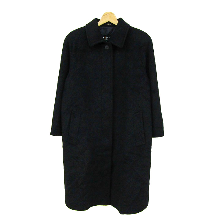 ダックス ステンカラーコート アウター ロングコート カシミヤ混 日本