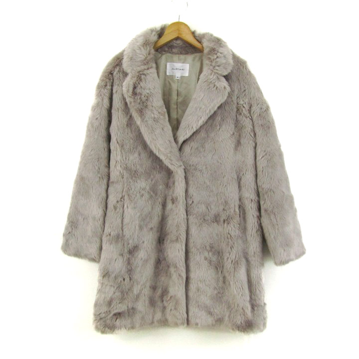 【未使用】JILLSTUARTシープファー×フォックスファー コート　S ジルスチュアート ファーコート フェイクファー アウター レディース S