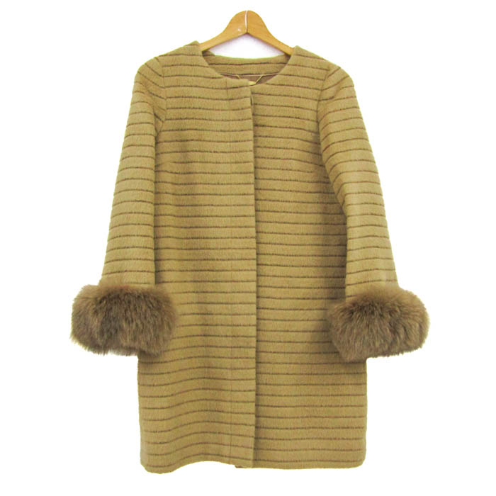 NOLLEY’S ノーリーズ　ウールコート完売品 ノーリーズ NOLLEY'S ウールナイロンリバーチェスターコート