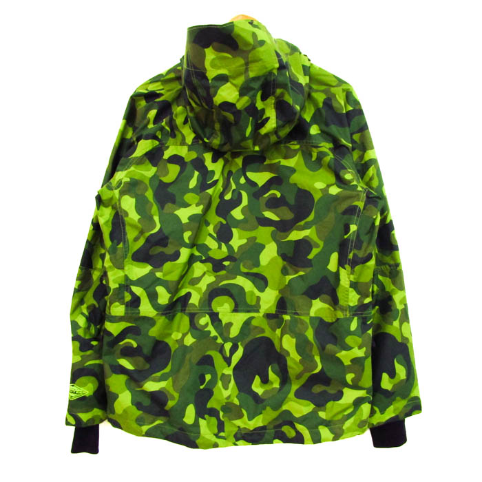 【超希少❗️】columbia マウンテンパーカー　迷彩柄　グリーン　M 極美品❗️ コロンビア マウンテンパーカー ジャケット アウター 迷彩柄 オムニ