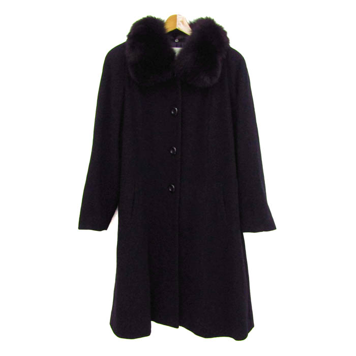 タミカ ロングコート ウールコート アウター カシミヤ混 イタリア製