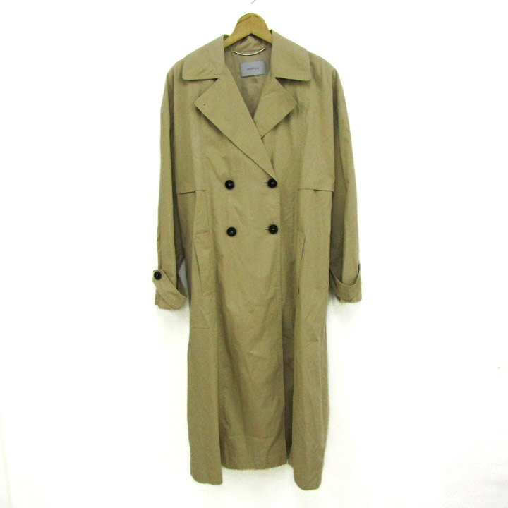 ☆マレーラ（MARELLA）☆　トレンチコート　黒　極美品！ MARELLA｜マレーラ アウトレット セール 通販 - SMASELL（スマセル）
