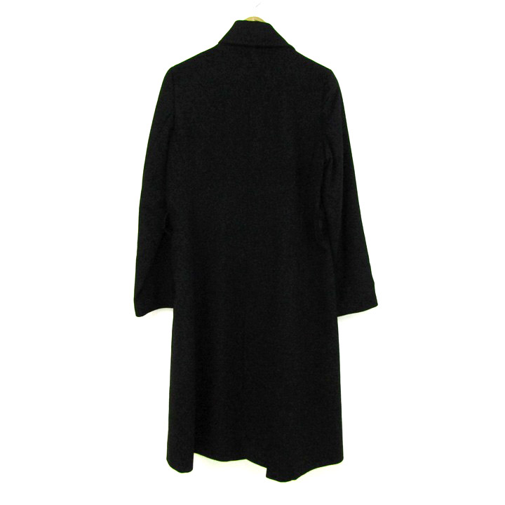 定価14万 美品イネドINED イネド カシミヤ100% ロングコート ブラック