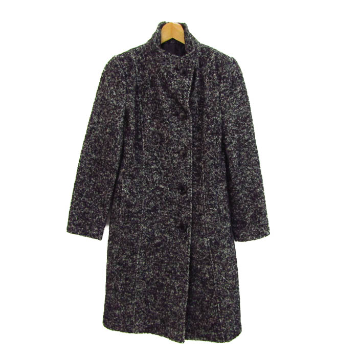 カールパークレーン ロングコート ウールコート アウター アンゴラ混  