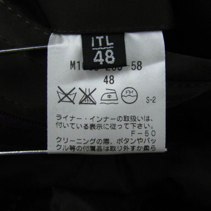 エポカウォモ トレンチコート アウター シングルブレスト ステンカラー