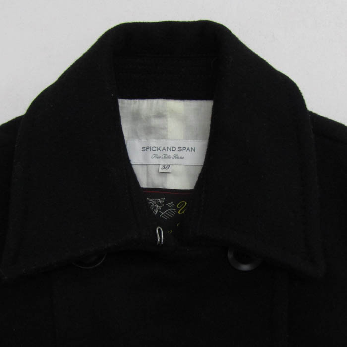 スピックアンドスパン ピーコート アウター ショートコート ジャケット  