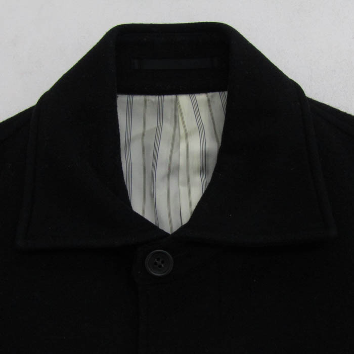 ジェイプレス ステンカラーコート アウターウールコートカシミヤ混