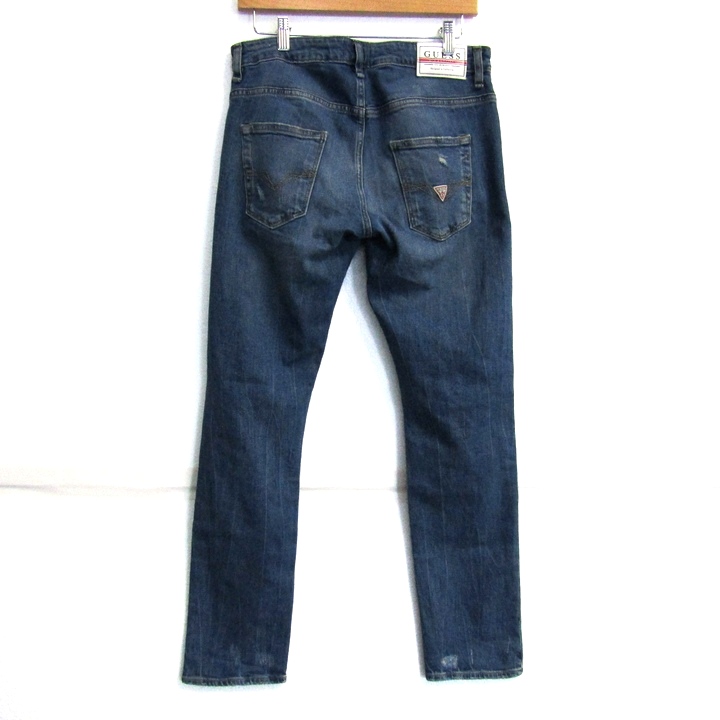 GUESS - デニム 古着 90s GUESS ゲス 黒 USA アメリカ 38 バギー GUESS 