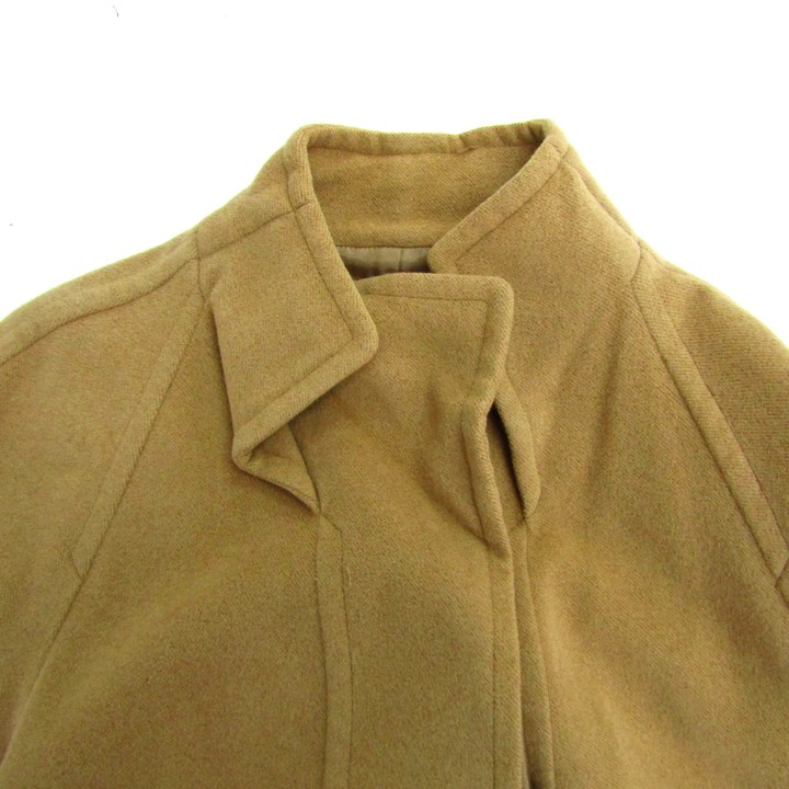 ヒロコビス ウールコート スタンドカラーコート アウター 日本製  