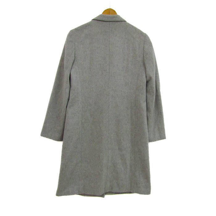 UNTITLED アンタイトル ロングコート カシミヤ ベルト付 黒L アン