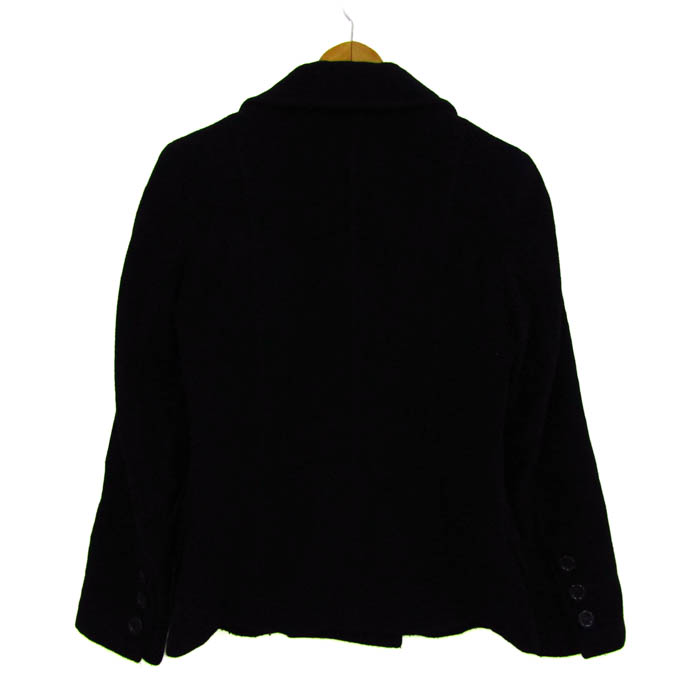 ニジュウサンク ピーコート ショートコート アウター アンゴラ混  