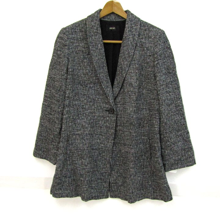 ザラ ショートコート ジャケット アウター 千鳥格子柄 イタリア生地