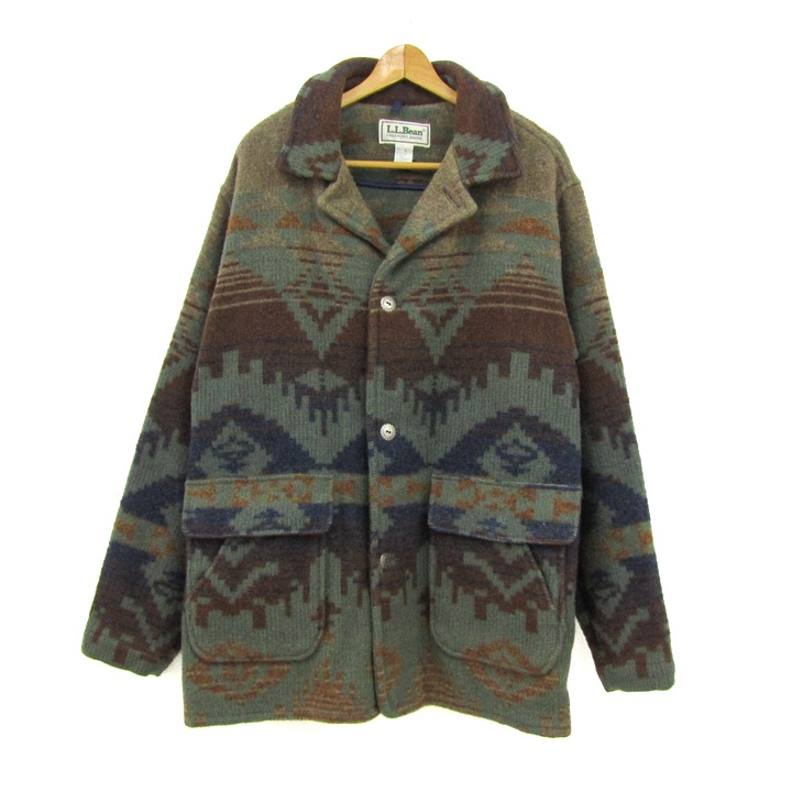 レディース L.L.Bean ムートン風コート ブラウン