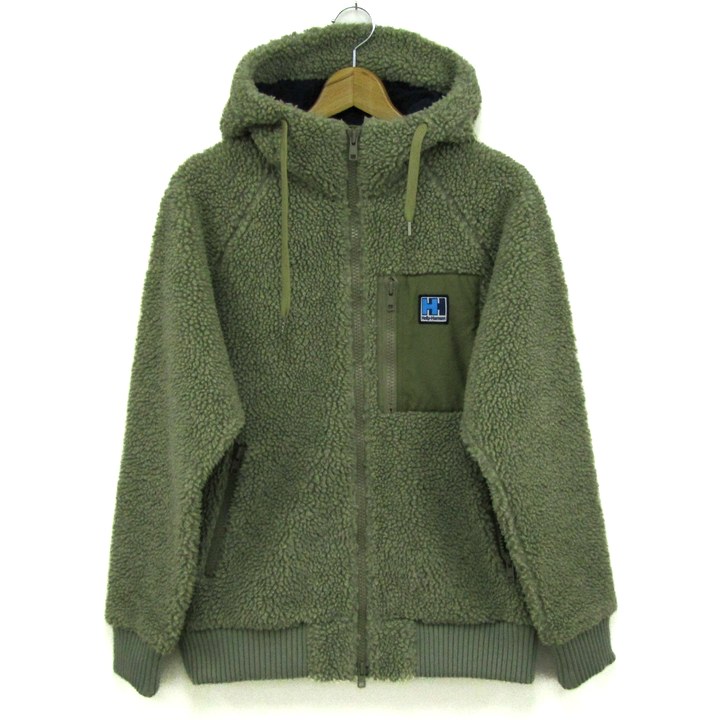 希少 美品 H/H ヘリーハンセン ナイロンジャケット XL オリーブ メンズ ヘリーハンセン HELLY HANSEN ヘリーハンセン ベルゲン