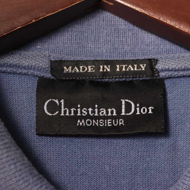 Christian Dior ポロシャツ 無地 メンズ クリスチャンディオール-