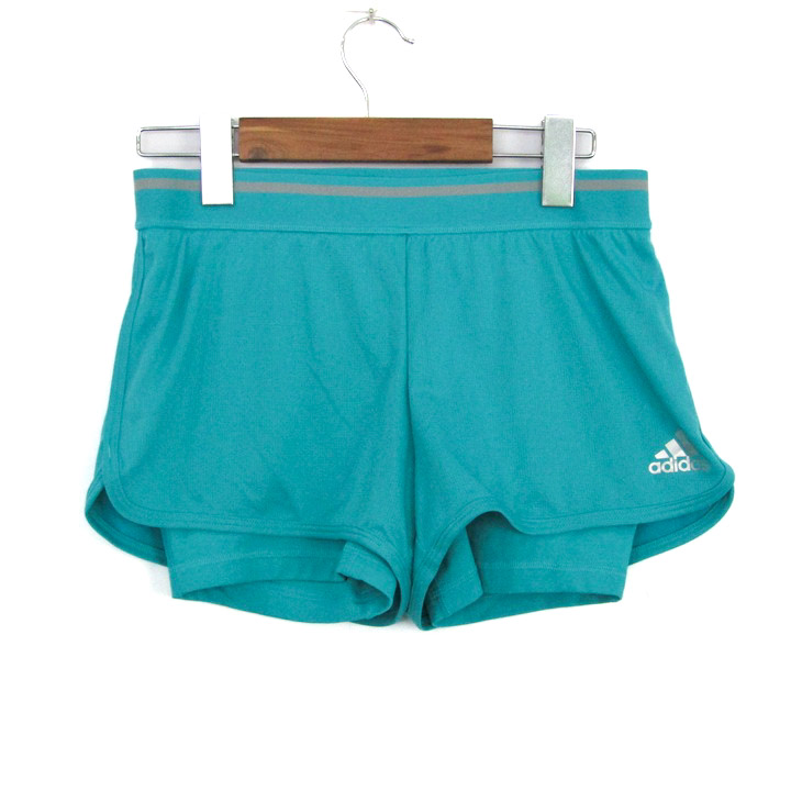 Sporty & Rich adidas ショートパンツ 青 sporty&rich × adidas ショートパンツ
