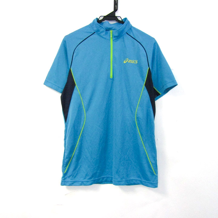 ASICS MOURATOGLOU ACADEMY ハーフジップシャツ ASICS MOURATOGLOU ACADEMY ハーフジップシャツ