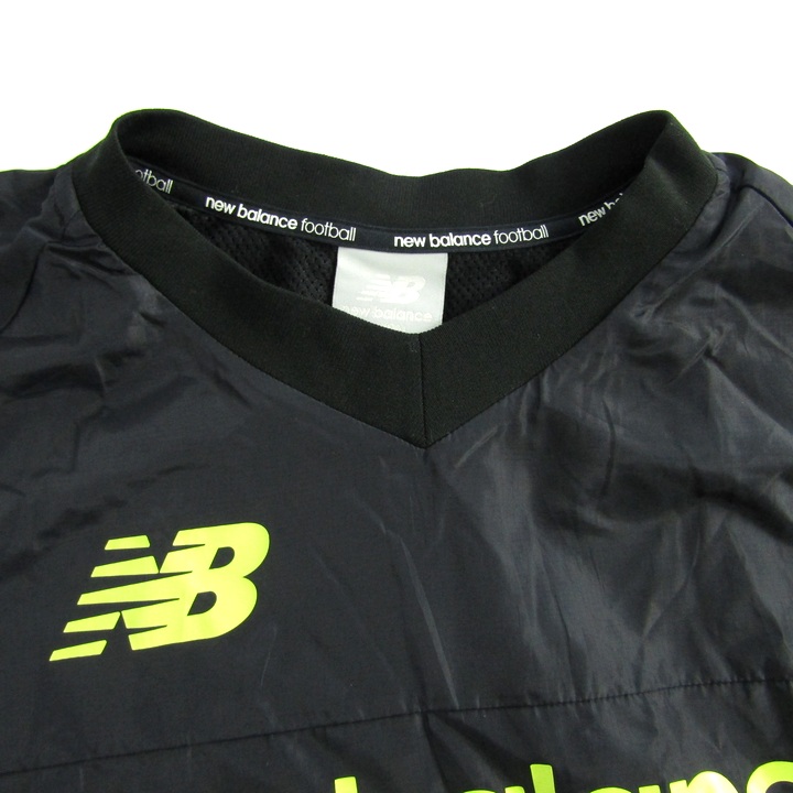 新品 M ブラック ニューバランス ジャージ ピステ ウィンドブレーカー
