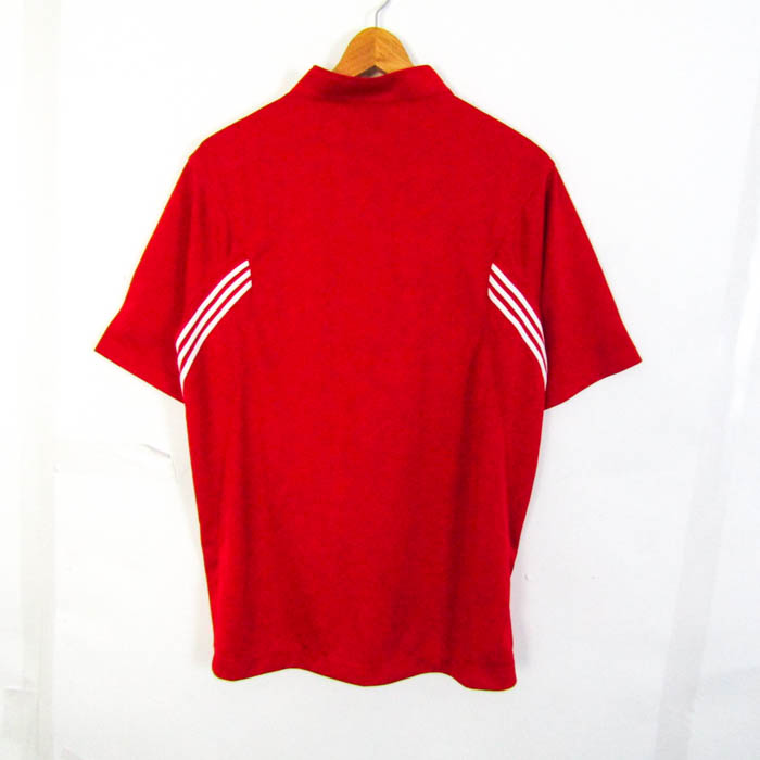   GOLF 半袖モックネックTシャツ XL 赤 30％OFF】[トミー ヒルフィガー ゴルフ]メンズ ロゴジャガード