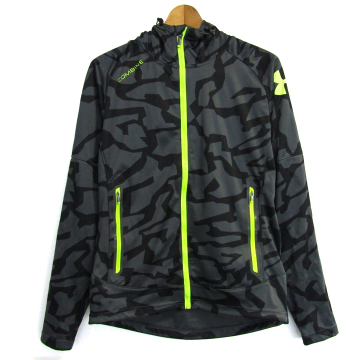 【新品】【未使用】UNDER ARMOR ジップアップパーカー 黒 Mサイズ UNDER ARMOUR（アンダーアーマー） ジップアップパーカー M ブラック