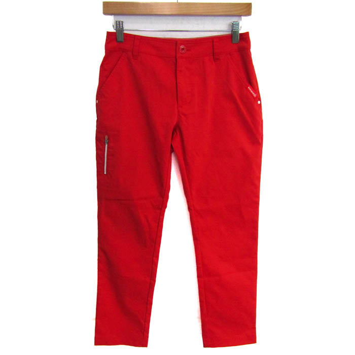 ルコックスポルティフ ゴルフ ロングパンツ ゴルフウエア ボトムス 赤