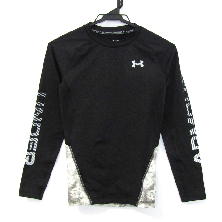 Under Armour 黒 長袖トレーナー アンダーアーマー（UNDER ARMOUR）（メンズ）プロジェクトロック