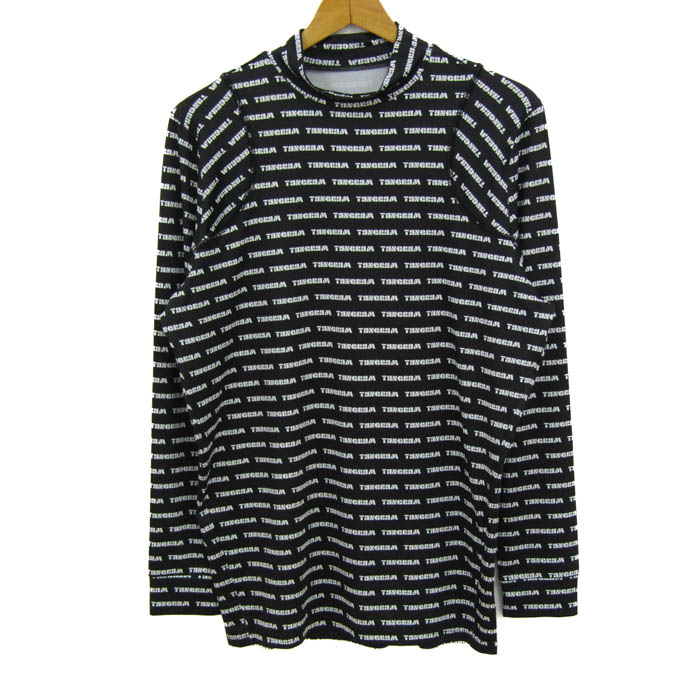 タングラム 長袖Tシャツ トップス ハイネック ロゴグラム スポーツ