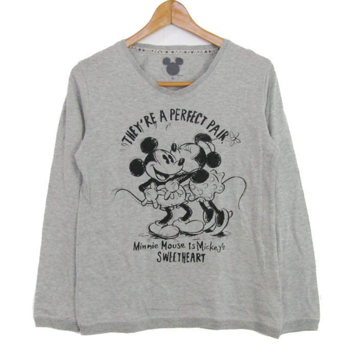 ディズニー ニット セーター 長袖 ミニーマウス ミッキー