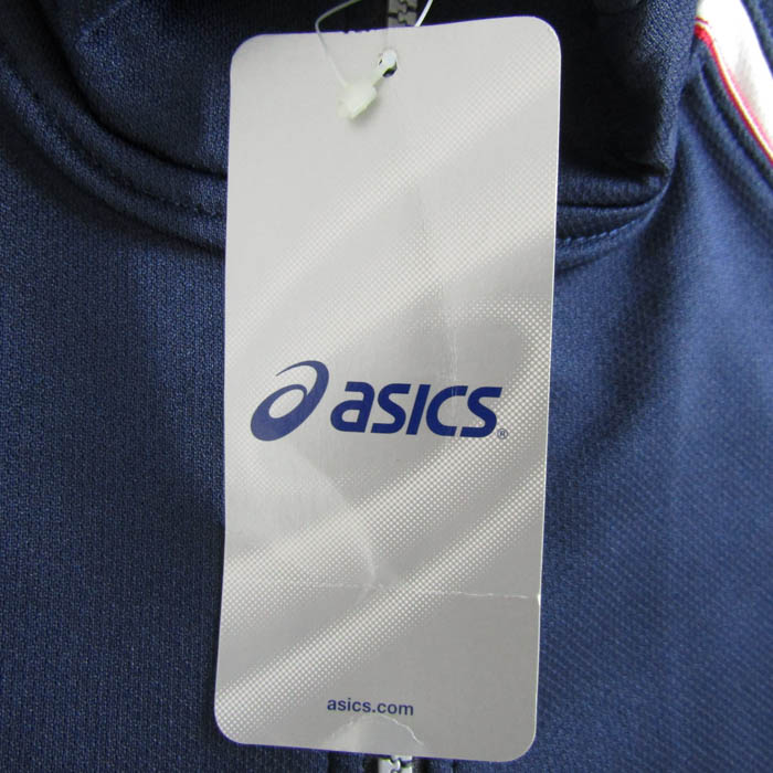 アシックス ジャージ トレーニングジャケット アウター スポーツウエア