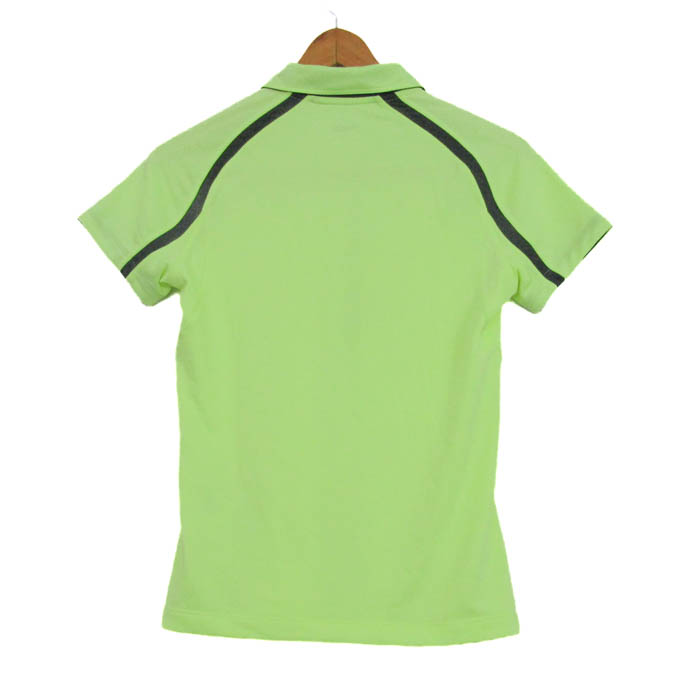 Nike レディースゴルフポロシャツ半袖 NIKE GOLF ナイキ ゴルフ 春夏☆ DRI-FIT 吸汗速乾 細ボーダー 半袖