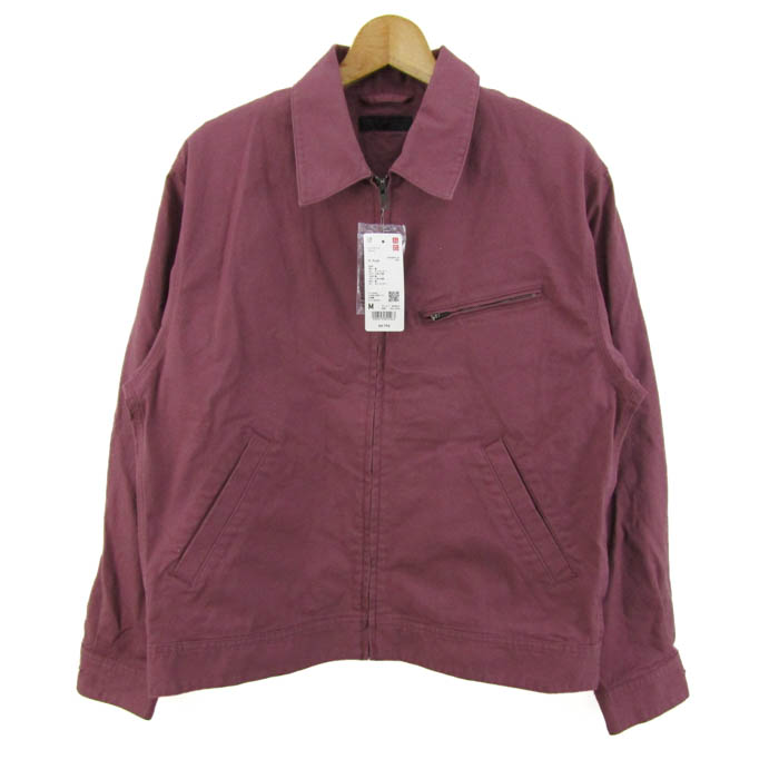 ユニクロ ジップアップブルゾン ジャケット アウター 未使用品 メンズ