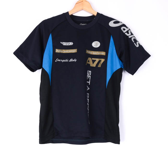 アシックス 半袖Tシャツ グラフィックT A77 スポーツウエア メンズ SS