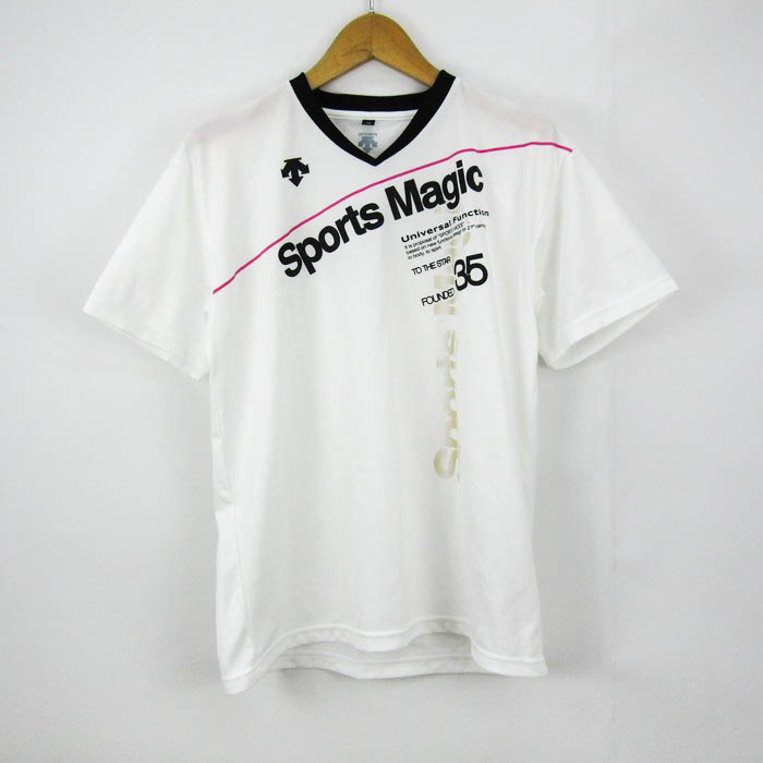 デサント DESCENTE SPORTS MAGIC 半袖Tシャツ レッド - エクササイズ