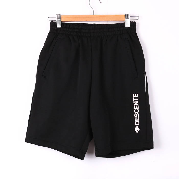 デサント ショートパンツ ハーフパンツ ジャージ スポーツウエア レディース Mサイズ ブラック DESCENTE 【中古】