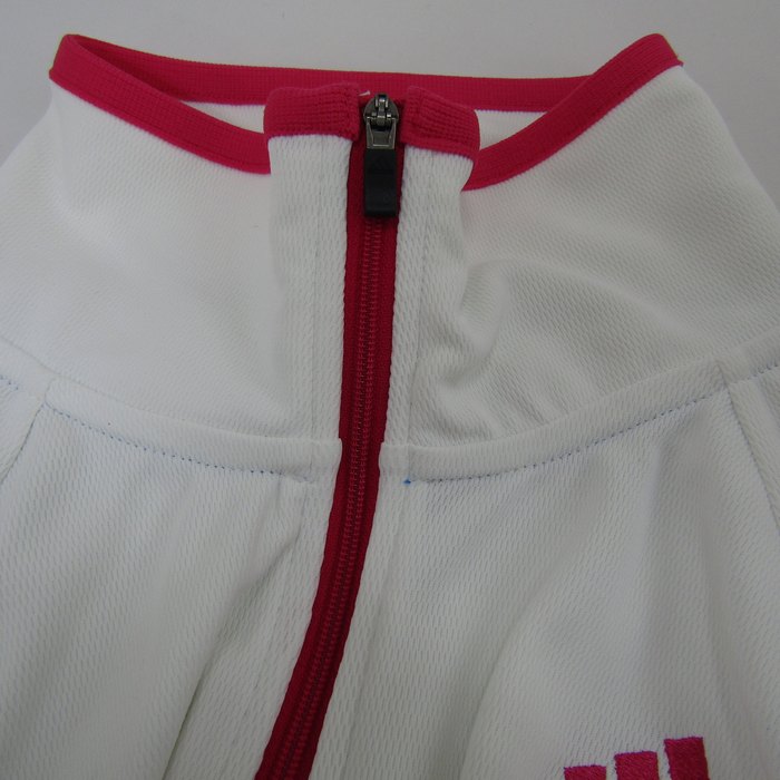 adidas シルバー ジャージジャケット L adidas シルバー ジャージジャケット L