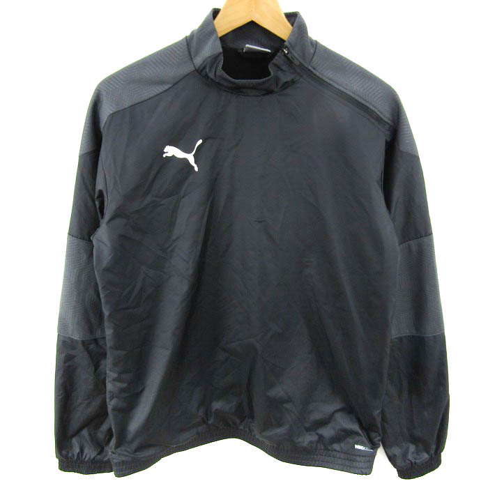 PUMA 黒 ジャージジャケット S プーマ ジャージジャケット黒 Sサイズ