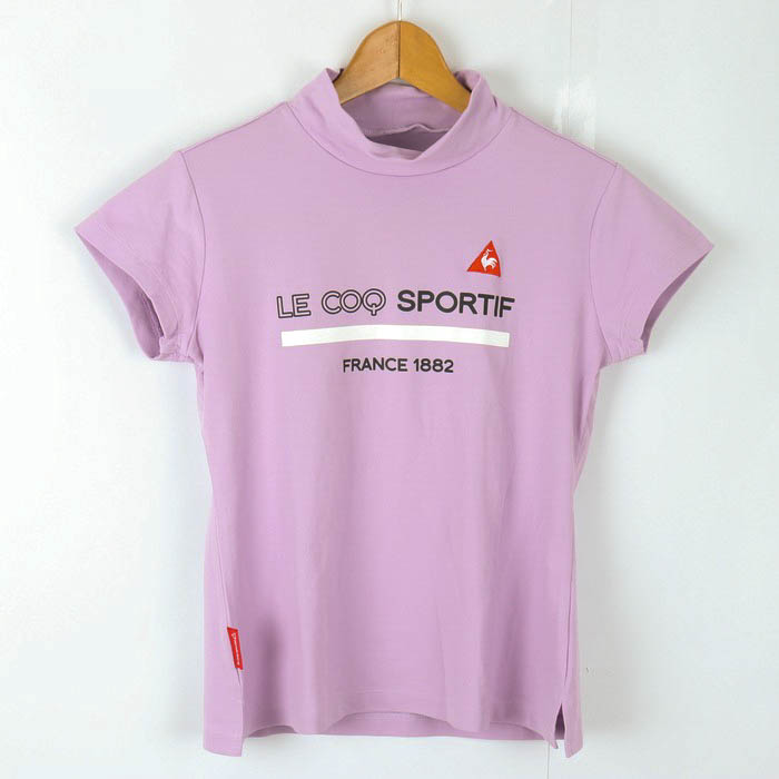 ルコックスポルティフ 半袖Ｔシャツ トップス ハイネック ゴルフウエア レディース Mサイズ パープル le coq sportif 【中古】｜le  coq sportif｜店舗買取｜トップス＞Tシャツ/カットソー｜USEDのアパレル通販サイト - SMASELL（スマセル）