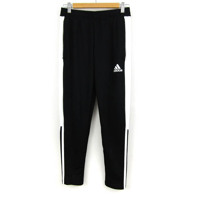 アディダス パンツ ボトムス ジャージ サイドライン スポーツウエア レディース Mサイズ 黒×白 adidas 【中古】｜adidas｜店舗買取｜ パンツ＞その他パンツ｜USEDのアパレル通販サイト - SMASELL（スマセル）